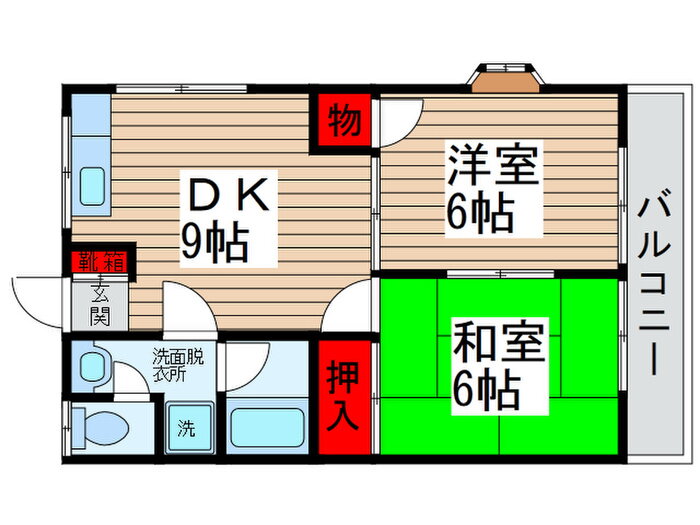 千葉県松戸市西馬橋５ 馬橋駅 2DK アパート 賃貸物件詳細