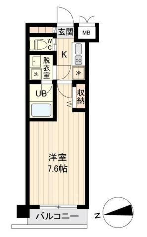 宮城県仙台市若林区新寺３ 宮城野通駅 1K マンション 賃貸物件詳細