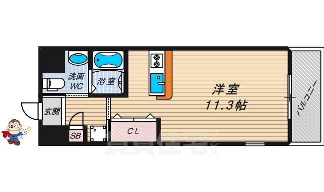 大阪府枚方市三栗１ 御殿山駅 ワンルーム マンション 賃貸物件詳細