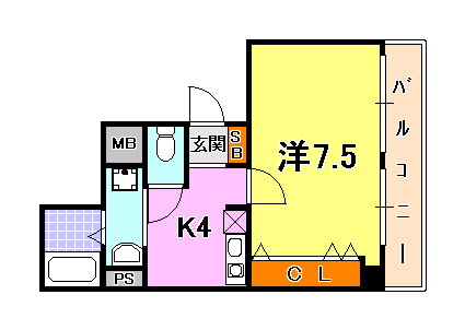 兵庫県神戸市中央区北野町４ 三ノ宮駅 1K マンション 賃貸物件詳細
