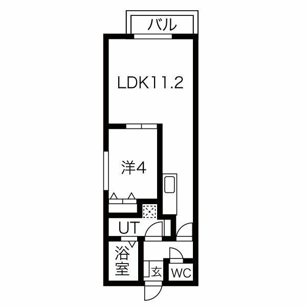 愛知県名古屋市中村区押木田町１ 中村公園駅 1LDK アパート 賃貸物件詳細