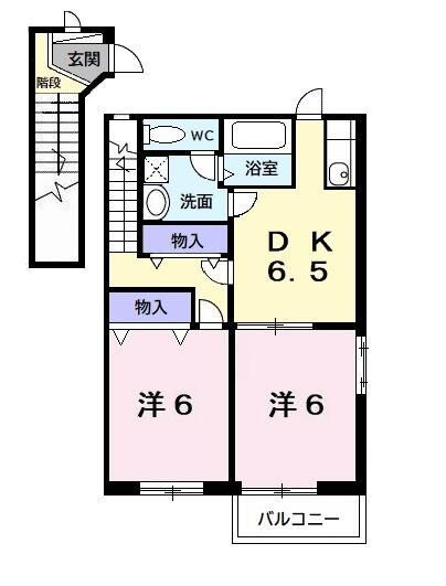 千葉県茂原市大芝 茂原駅 2DK アパート 賃貸物件詳細