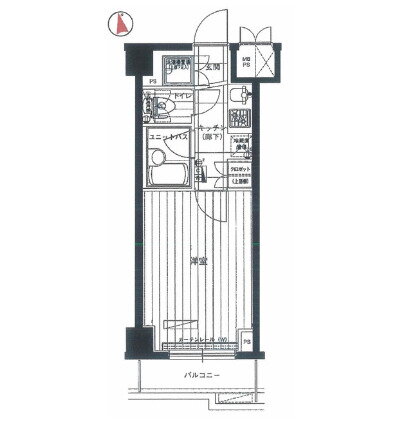 東京都品川区南大井３ 大森駅 1K マンション 賃貸物件詳細