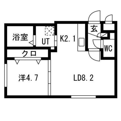 北海道恵庭市黄金南２ 恵庭駅 1LDK マンション 賃貸物件詳細