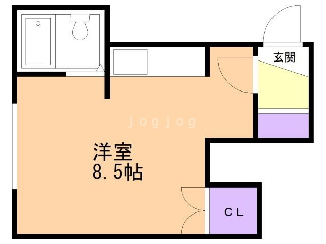 北海道札幌市清田区北野一条１ ワンルーム アパート 賃貸物件詳細