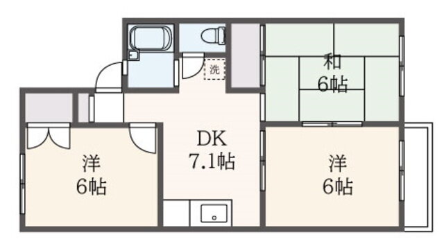 神奈川県川崎市麻生区栗木台２ 栗平駅 3DK アパート 賃貸物件詳細