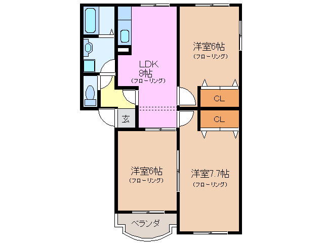 三重県三重郡川越町大字豊田 川越富洲原駅 3DK マンション 賃貸物件詳細