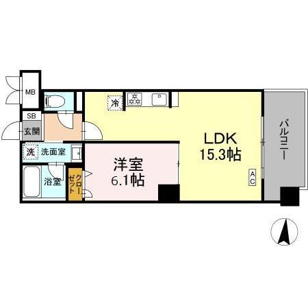 神奈川県川崎市幸区小倉３ 新川崎駅 1LDK マンション 賃貸物件詳細