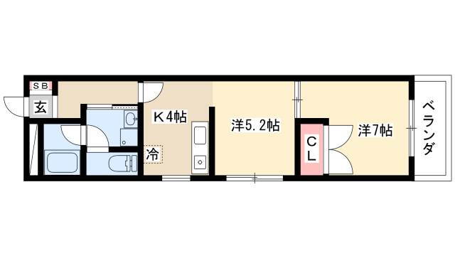 愛知県名古屋市千種区西崎町１ 覚王山駅 2K マンション 賃貸物件詳細