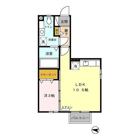 埼玉県行田市富士見町２ 東行田駅 1LDK アパート 賃貸物件詳細