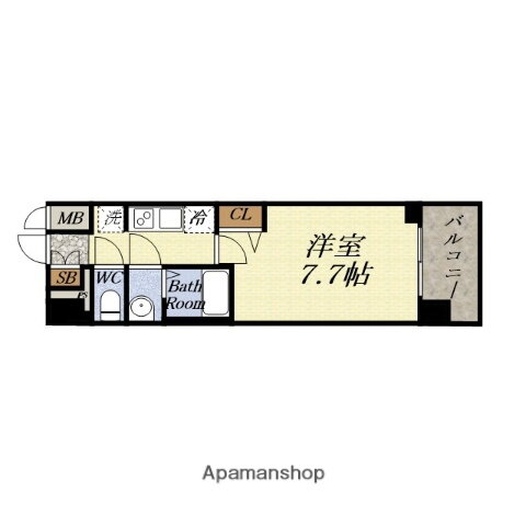 プレサンス大正フレンジ 11階 1K 賃貸物件詳細