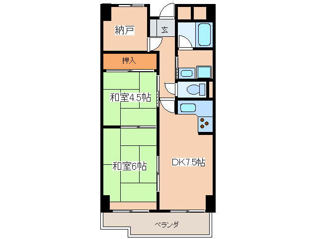 神奈川県茅ヶ崎市茅ヶ崎２ 茅ケ崎駅 2SDK マンション 賃貸物件詳細