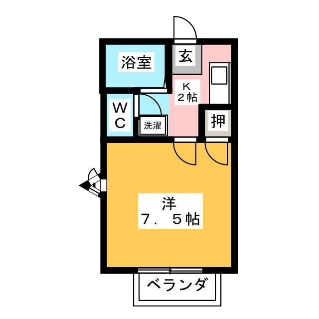 愛知県一宮市妙興寺１ 妙興寺駅 1K アパート 賃貸物件詳細