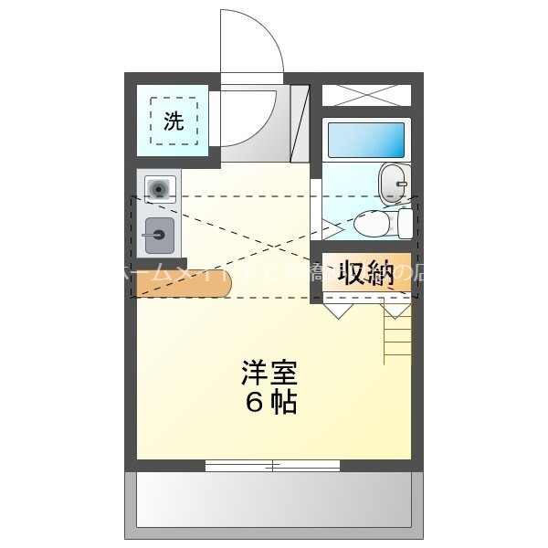 ユトリロ曙 4階 ワンルーム 賃貸物件詳細