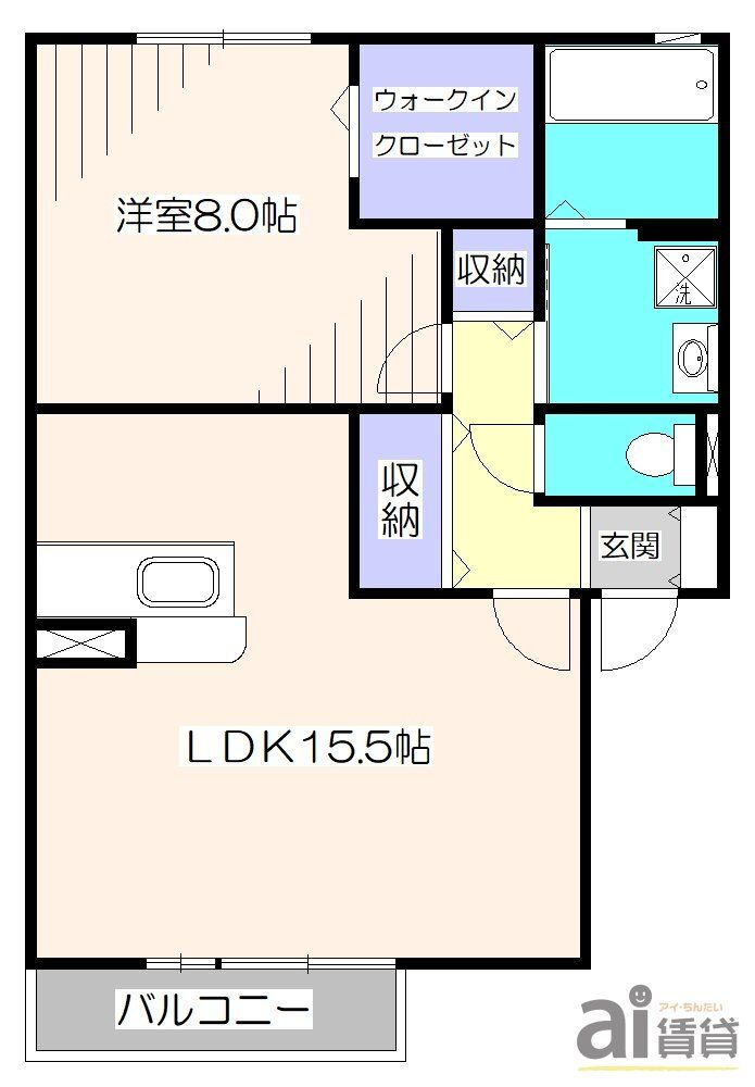 東京都小平市鈴木町２ 花小金井駅 1LDK アパート 賃貸物件詳細