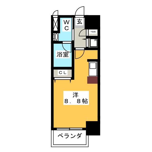 愛知県名古屋市中区松原２ 大須観音駅 ワンルーム マンション 賃貸物件詳細