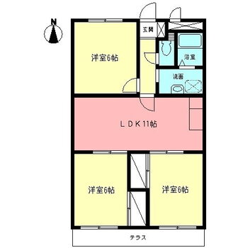 神奈川県厚木市関口 本厚木駅 3LDK マンション 賃貸物件詳細