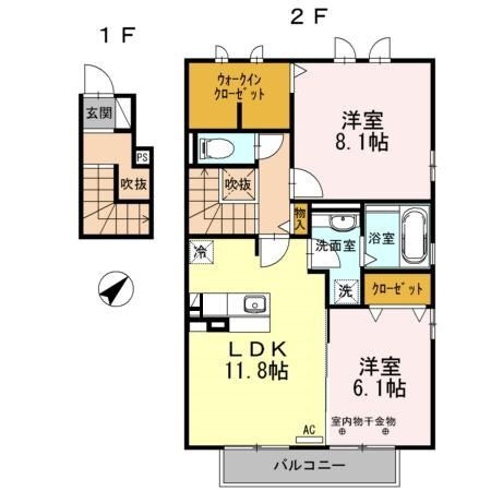 静岡県伊豆の国市田京 田京駅 2LDK アパート 賃貸物件詳細