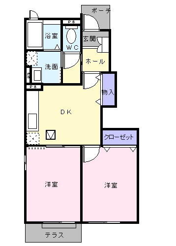 兵庫県加東市社 社町駅 2DK アパート 賃貸物件詳細