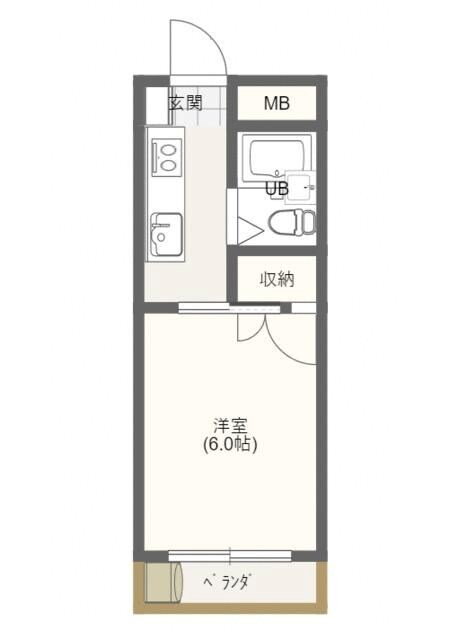 兵庫県神戸市灘区日尾町２ 六甲道駅 1K マンション 賃貸物件詳細