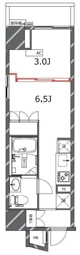 東京都新宿区大京町 四谷三丁目駅 1DK マンション 賃貸物件詳細