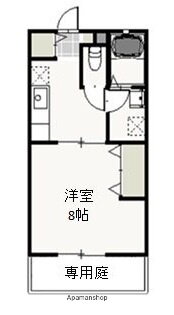 岡山県岡山市北区青江１ 大元駅 1K アパート 賃貸物件詳細