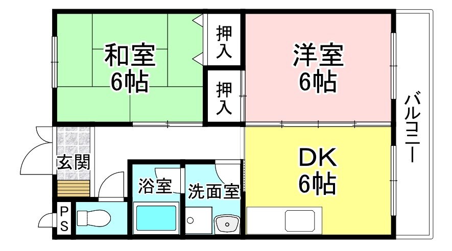 滋賀県湖南市石部西３ 石部駅 2DK マンション 賃貸物件詳細