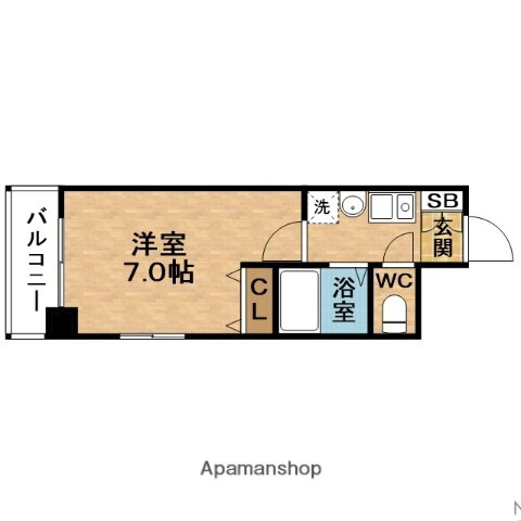 大阪府大阪市北区同心１ 南森町駅 1K マンション 賃貸物件詳細