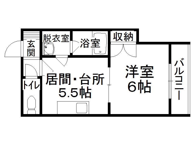 コートフィールド 3階 1DK 賃貸物件詳細