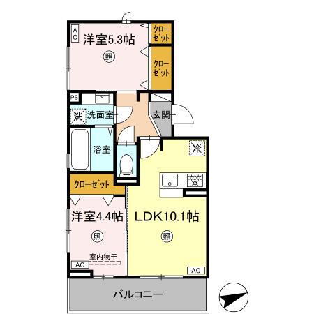 熊本県熊本市中央区黒髪２ 黒髪町駅 2LDK アパート 賃貸物件詳細