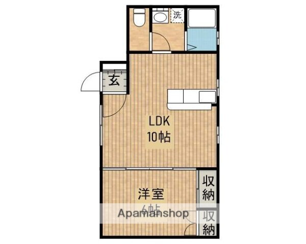 岩手県盛岡市天神町 1LDK マンション 賃貸物件詳細