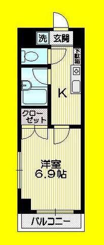 ＭＡＹＴ　ＳＱＵＡＲＥ 4階 1K 賃貸物件詳細