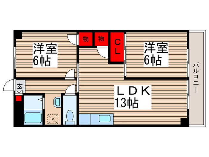 千葉県松戸市松戸 松戸駅 2LDK マンション 賃貸物件詳細
