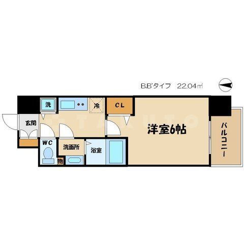 大阪府大阪市北区扇町２ 中崎町駅 1K マンション 賃貸物件詳細
