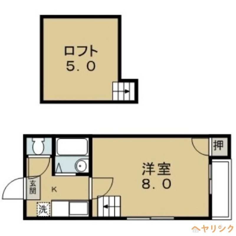 愛知県名古屋市北区東長田町１ 志賀本通駅 1K アパート 賃貸物件詳細