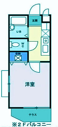 東京都品川区二葉３ 西大井駅 1K アパート 賃貸物件詳細