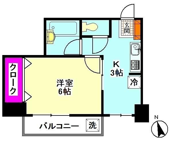 東京都大田区西蒲田４ 蒲田駅 1K マンション 賃貸物件詳細