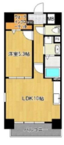 福岡県久留米市中央町 久留米駅 1LDK マンション 賃貸物件詳細