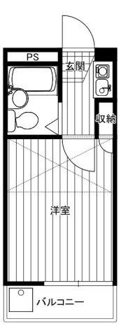 千葉県千葉市若葉区貝塚町 東千葉駅 1K アパート 賃貸物件詳細