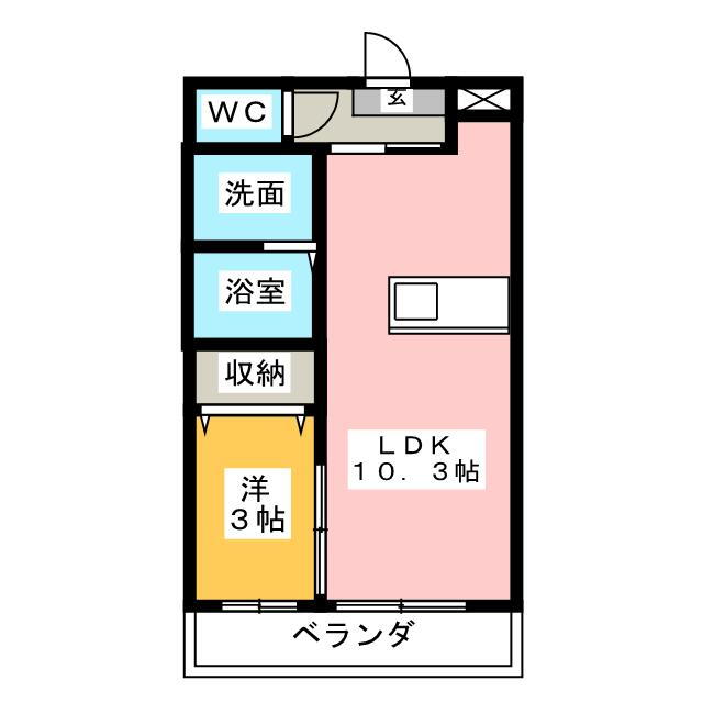 三重県松阪市川井町 1LDK マンション 賃貸物件詳細