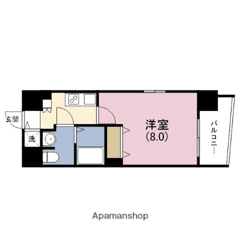 大阪府大阪市福島区吉野５ 西九条駅 1K マンション 賃貸物件詳細