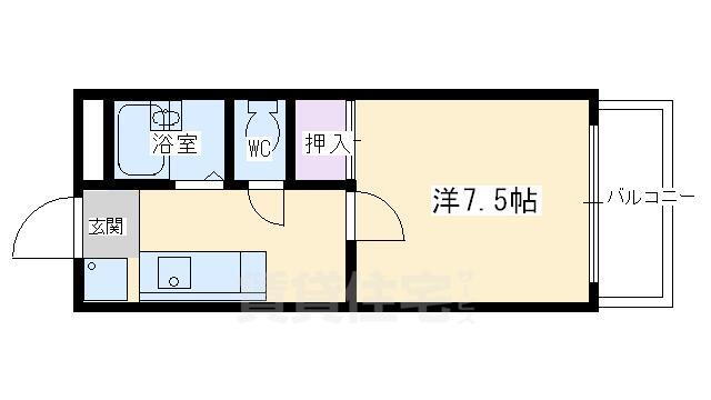 京都府京都市上京区東西俵屋町 今出川駅 1K アパート 賃貸物件詳細