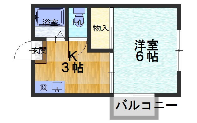 広島県福山市西深津町１ 福山駅 1K アパート 賃貸物件詳細