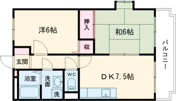 三重県名張市鴻之台３番町 名張駅 2DK マンション 賃貸物件詳細