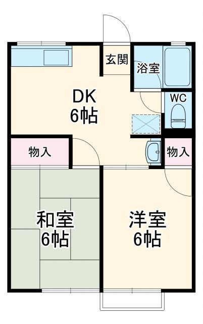 静岡県周智郡森町中川 遠江一宮駅 2DK アパート 賃貸物件詳細