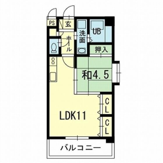 ル・ヴァン・ボア 2階 1LDK 賃貸物件詳細