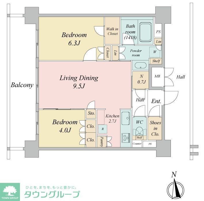 東京都板橋区高島平９ 西台駅 2LDK マンション 賃貸物件詳細