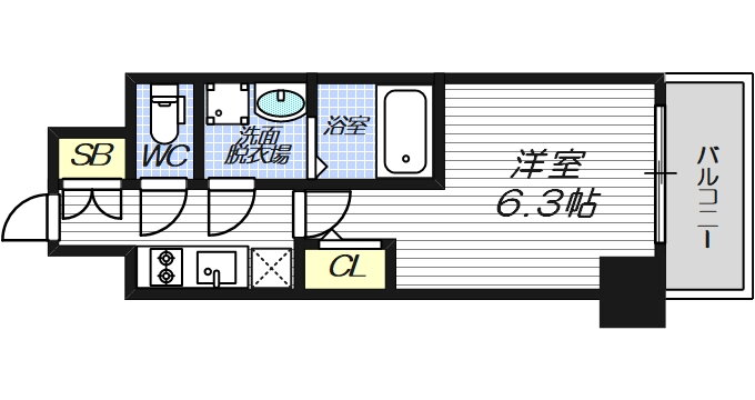 大阪府大阪市淀川区加島３ 加島駅 1K マンション 賃貸物件詳細