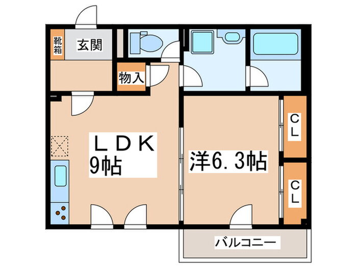 東京都調布市下石原１ 調布駅 1LDK アパート 賃貸物件詳細