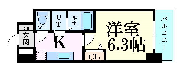 大阪府大阪市淀川区加島１ 加島駅 1K マンション 賃貸物件詳細